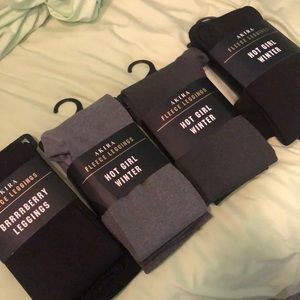Akira, leggings. $40 for all pairs
